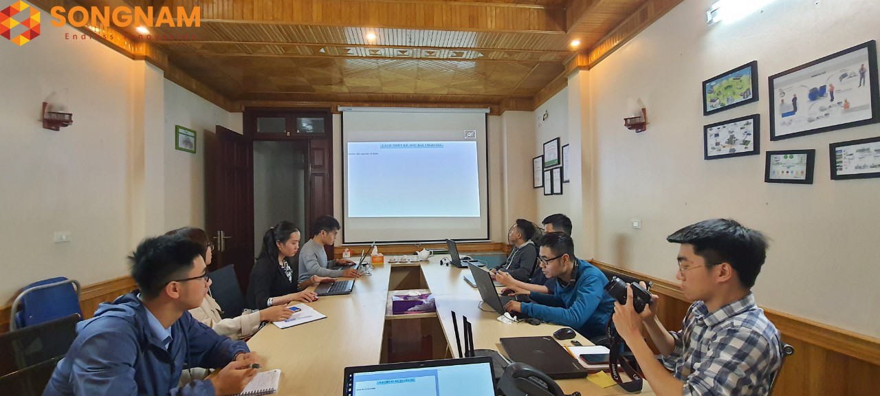 On March 25, 2021, Song Nam organized the training for the second project department