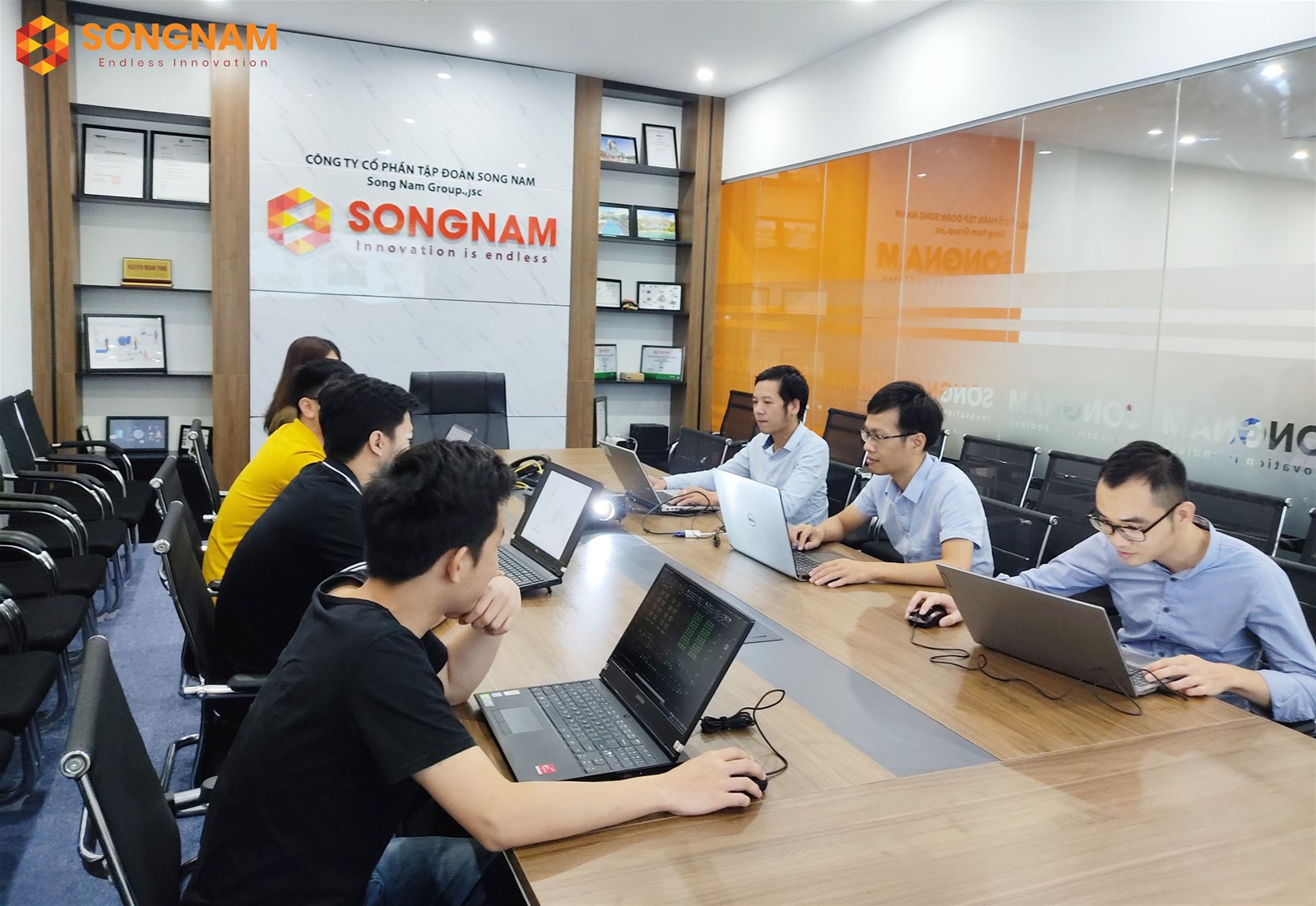 Ngày 08/07/2021 Song Nam tổ chức training cho team phòng Dự án lần 4