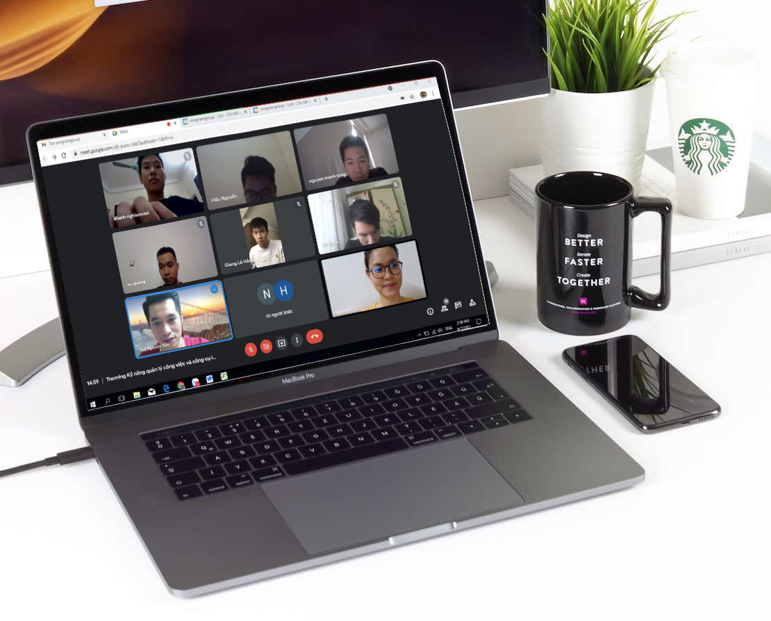 Ngày 07/08/2021 Song Nam tổ chức training online cho team triển khai dự án