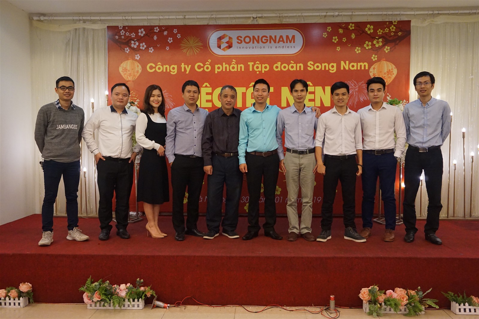 Tiệc tất niên Công ty Cổ phần Tập đoàn Song Nam 2018