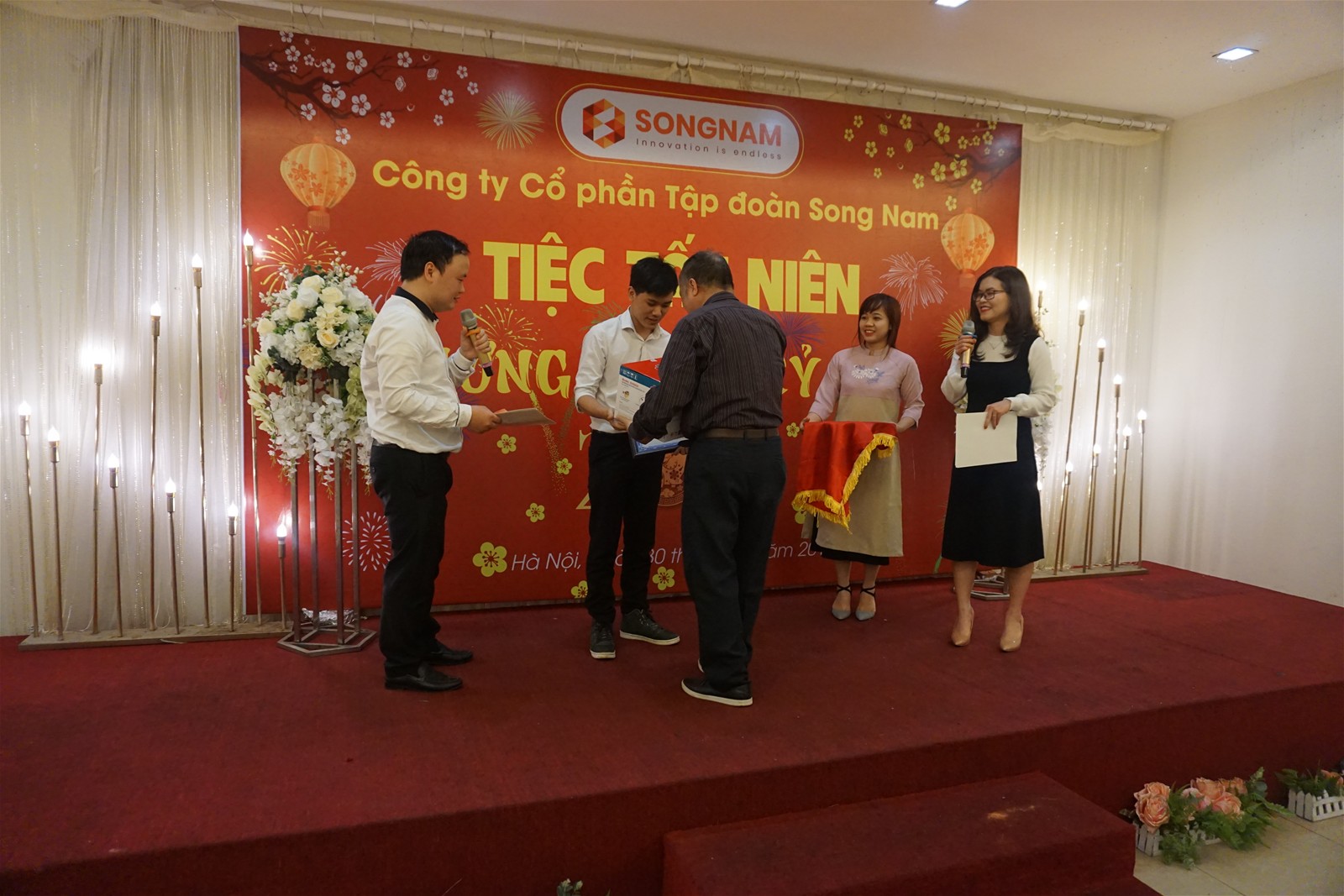 Tiệc tất niên Công ty Cổ phần Tập đoàn Song Nam 2018