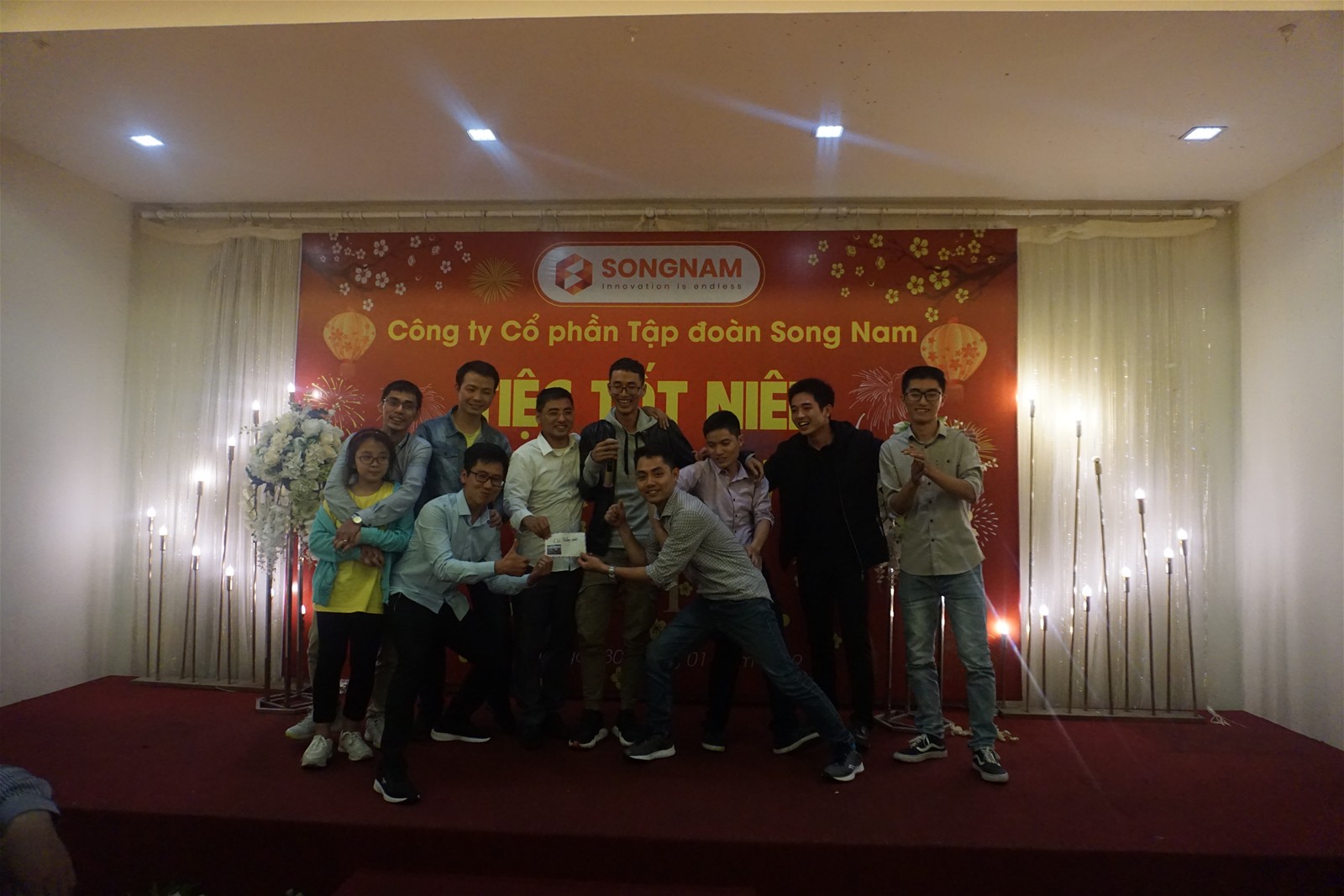 Tiệc tất niên Công ty Cổ phần Tập đoàn Song Nam 2018