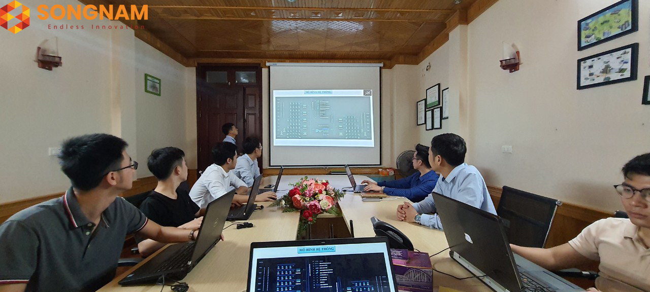 Ngày 02/04/2021 Song Nam tổ chức training cho phòng dự án lần 3