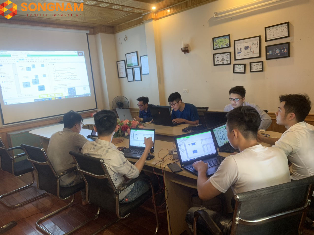 Ngày 08/04/2021 Song Nam tổ chức training cho HomeConnect 
